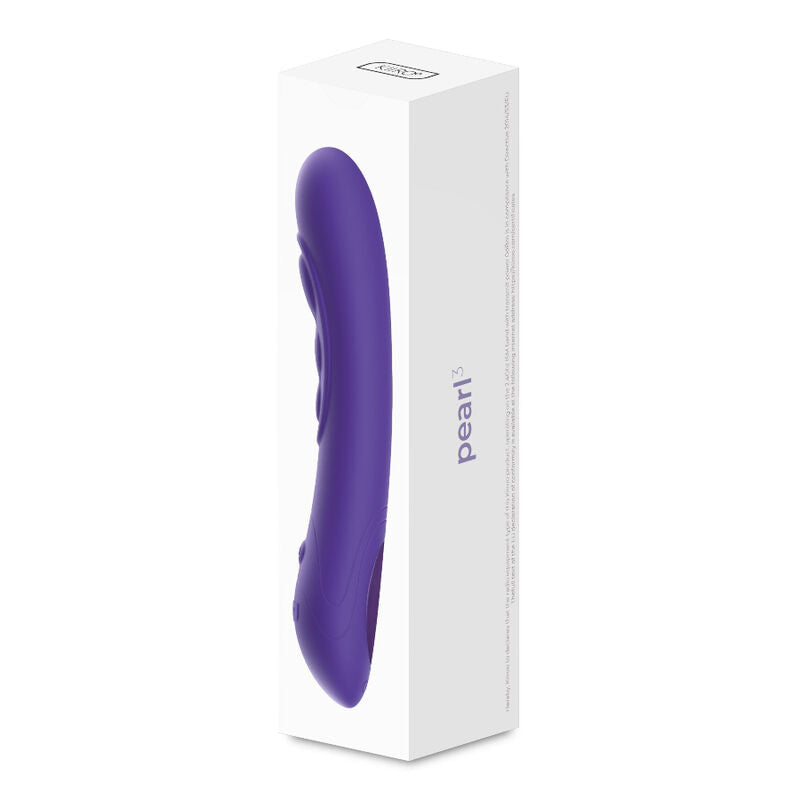 KIIROO - VIBRADOR PEARL 3 PUNTO G - MORADO