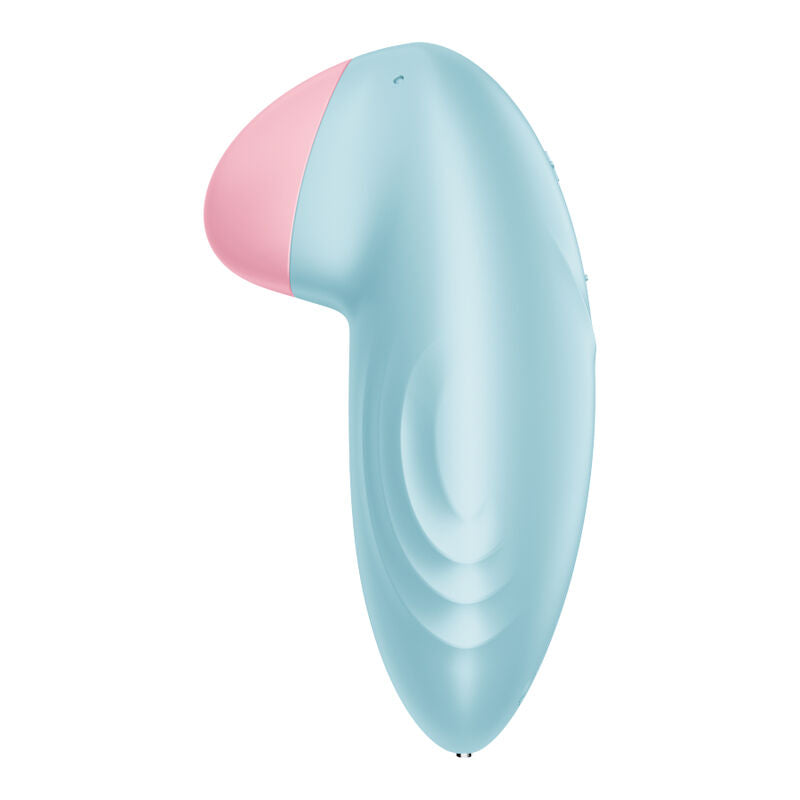 SATISFYER - POSER VIBRADOR PUNTA TROPICAL AZUL