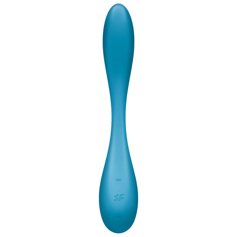 SATISFYER - VIBRATEUR MULTI G-SPOT FLEX 5 BLEU