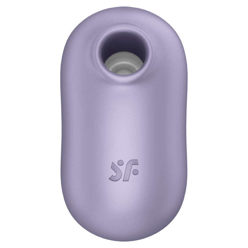 SATISFYER - ESTIMULADOR DE PULSO DE AIRE DOBLE Y VIBRADOR PRO TO GO 2 MORADO