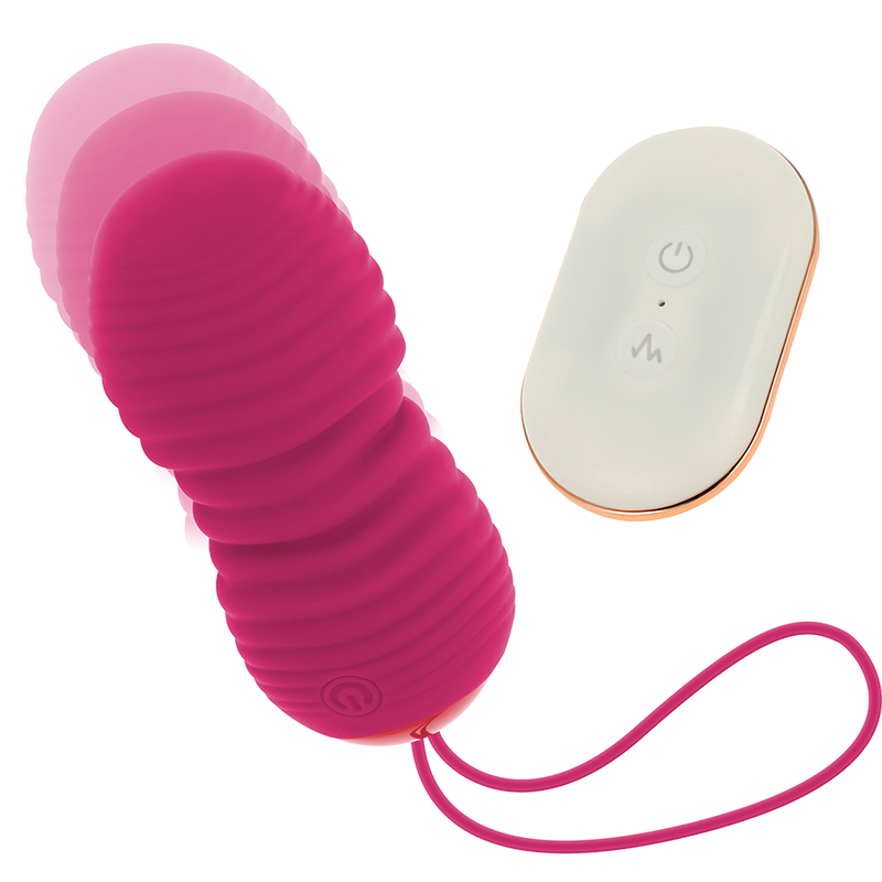 OHMAMA - EGG REMOTE CONTROL 7 MODES HIGH AND LOW PINK