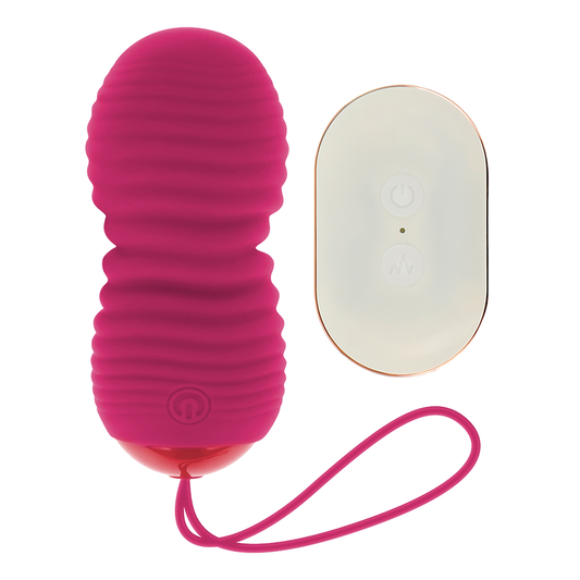 OHMAMA - EGG REMOTE CONTROL 7 MODES HIGH AND LOW PINK