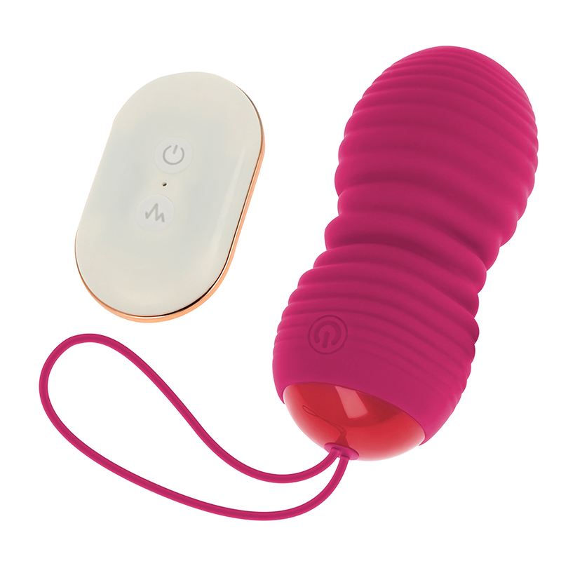 OHMAMA - EGG REMOTE CONTROL 7 MODES HIGH AND LOW PINK