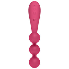 SATISFYER - MULTI TRI BALL VIBRADOR 1 ROJO