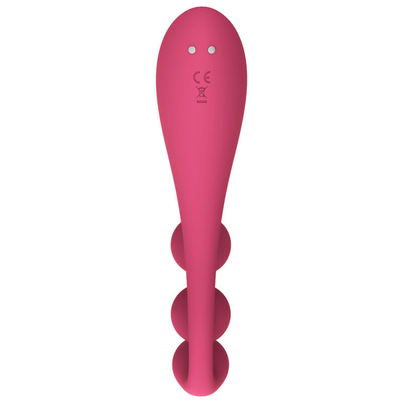 SATISFYER - MULTI TRI BALL VIBRADOR 1 ROJO