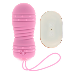 OHMAMA - MANDO A DISTANCIA HUEVO 7 MODOS ROTACIÓN ROSA