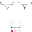 OBSESSIVE - THONG WITHOUT CROCHET MIAMOR S/M