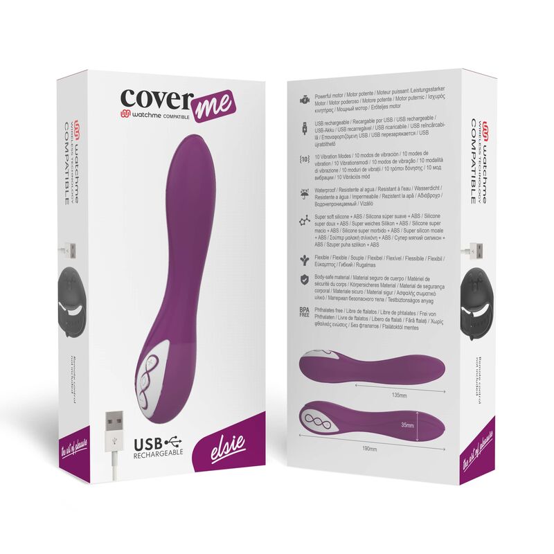 COVERME - ELSIE COMPATIBLE CON TECNOLOGÍA INALÁMBRICA WATCHME