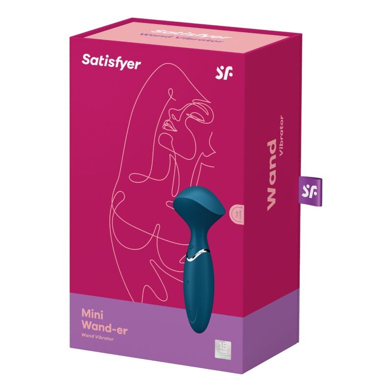 SATISFYER - MINI MARAVILLA AZUL