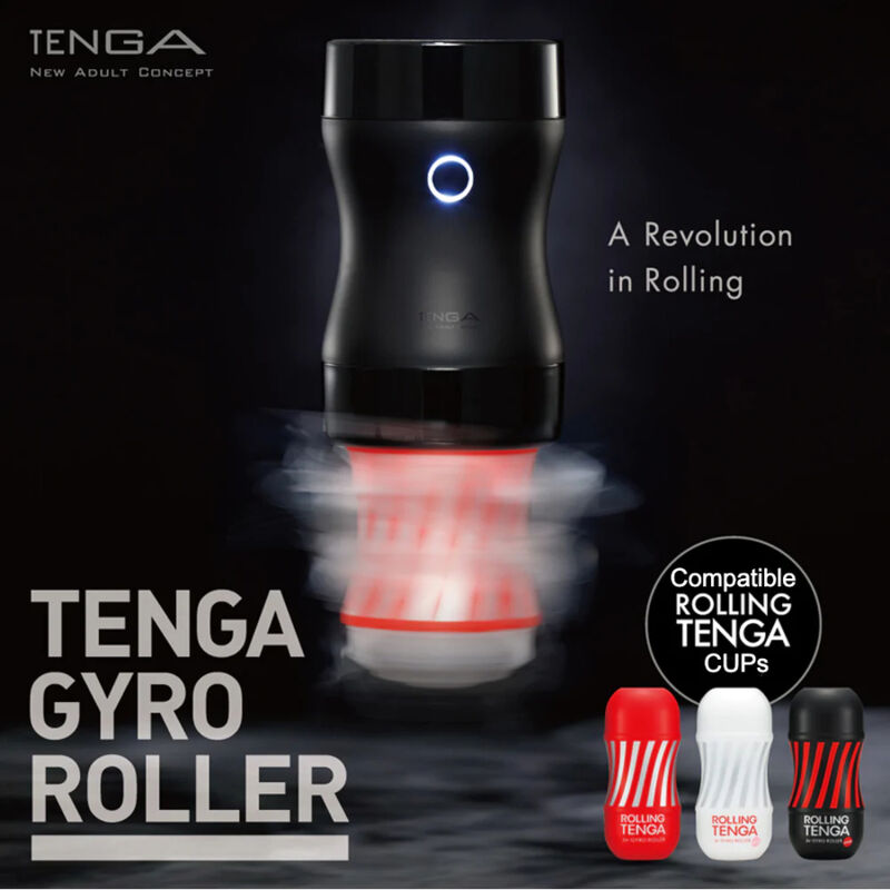 TENGA - GYRO ROLLER CUP MASTURBATEUR DOUX