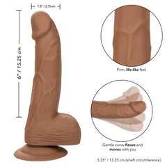 CALEXOTICS - SILICONE NAILS 15.24 CM BROWN