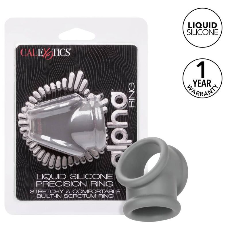 CALEXOTICS - BAGUE ALPHA PRECISION GRIS