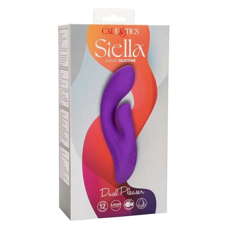 CALEXOTICS - STELLA DUAL PLEASER PÚRPURA