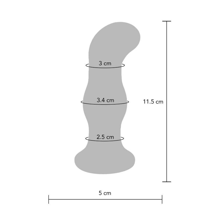 TOYJOY - EL TAPÓN DE VIDRIO VIBRANTE BRILLANTE