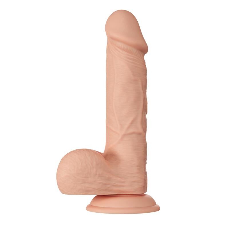 BAILE - BEAUTIFUL MEETING BAHAMUT DILDO REALISTA FLEXIBLE 21.8 CM NATURAL