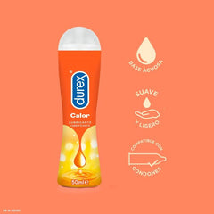 DUREX - DUREX PLAY LUBRICANTE EFECTO CALOR 50 ML