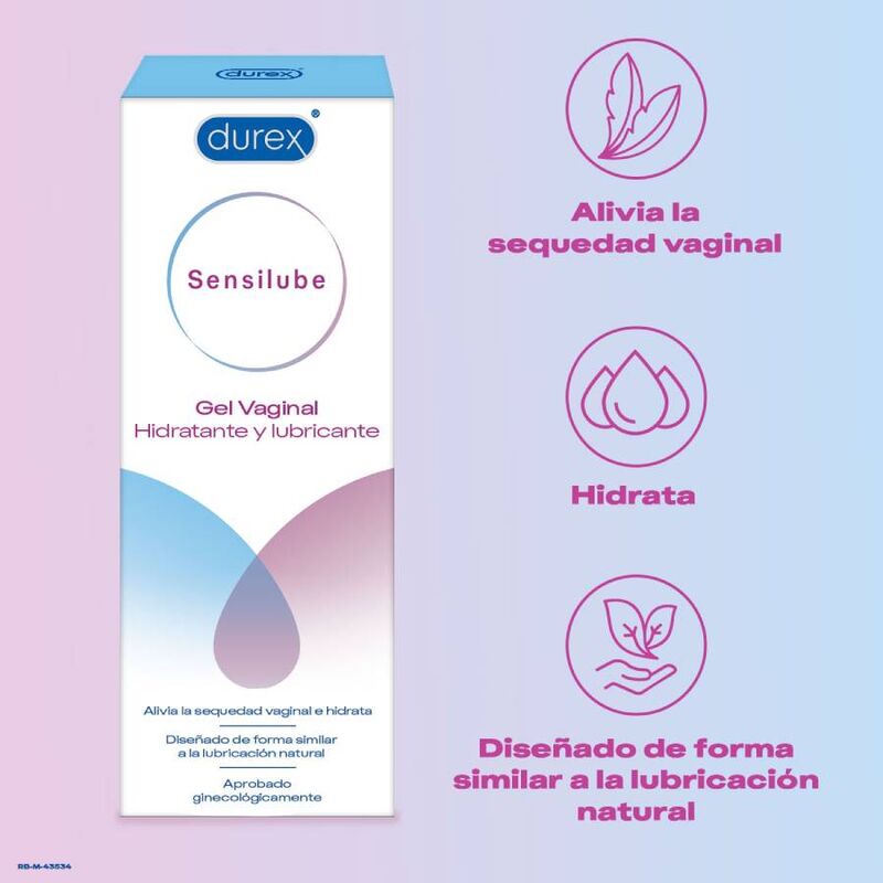 DUREX - SENSILUBE MOISTURIZING LUBRICANT GEL 40 ML