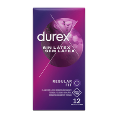 DUREX - PRESERVATIVOS SIN LÁTEX 12 UNIDADES