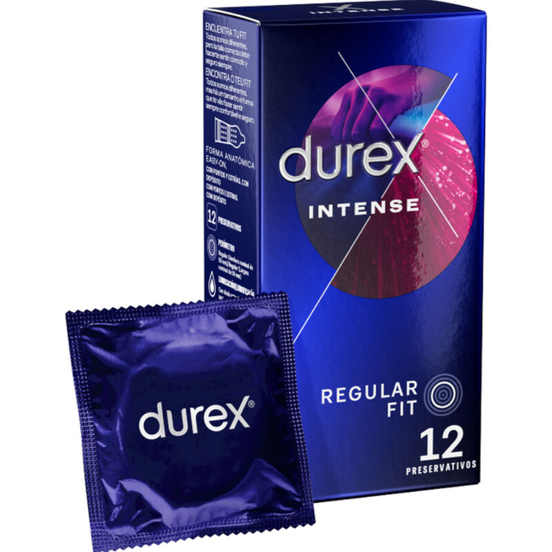 DUREX - ORGASMICO INTENSO 12 UNIDADES