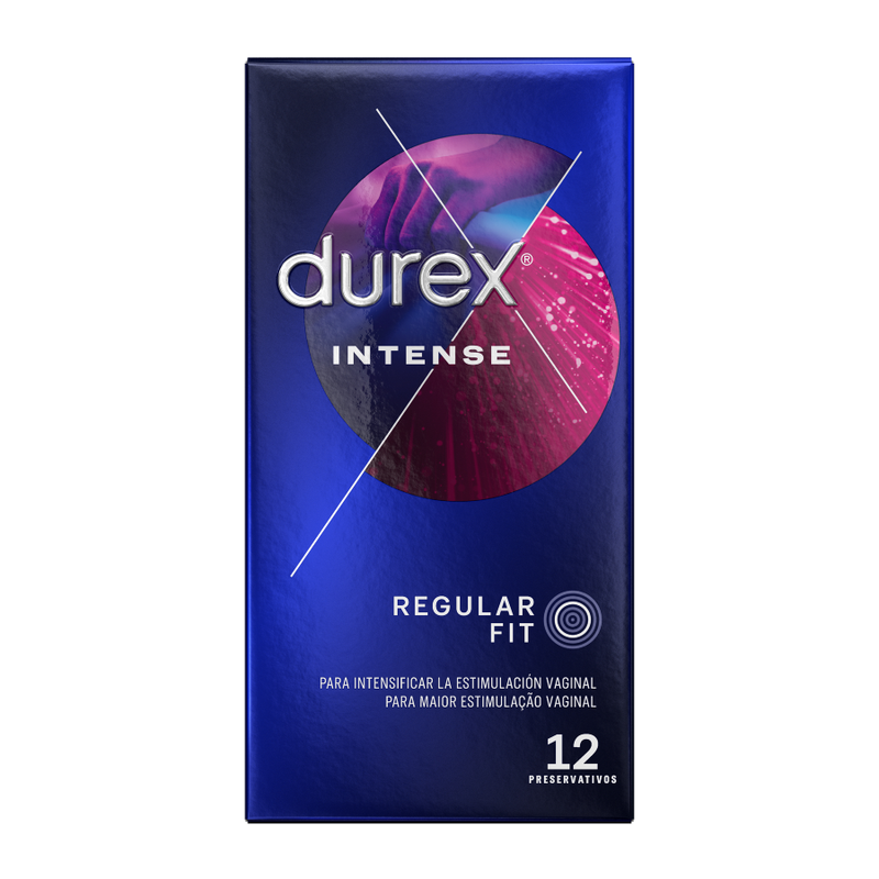 DUREX - ORGASMICO INTENSO 12 UNIDADES