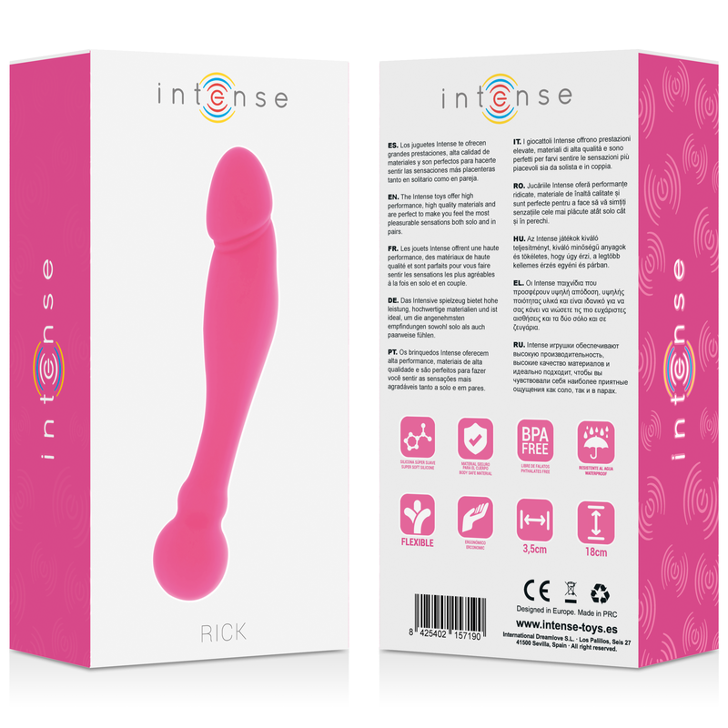 INTENSE - SILICONE RICK DOUBLE PINK