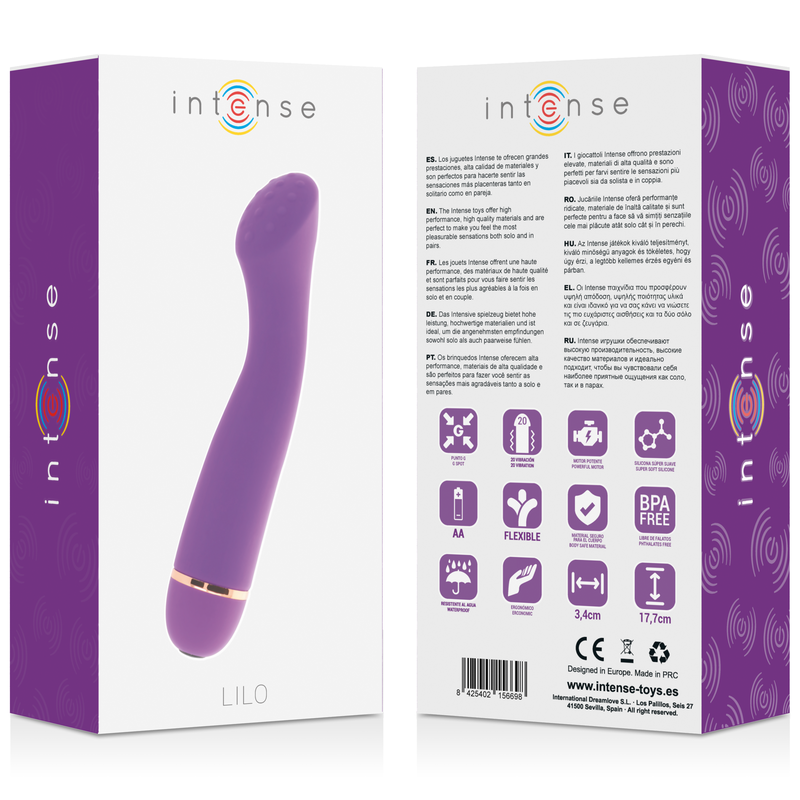 INTENSE - LILO 20 VITESSES SILICONE LILA