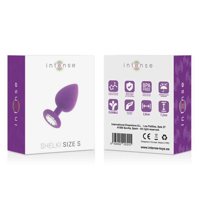 INTENSE - SHELKI S LILAC ANAL PLUG