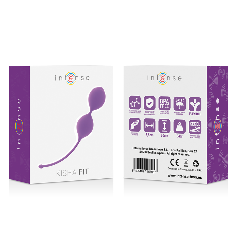 INTENSO - KISHA FIT SILICONA KEGEL LILA