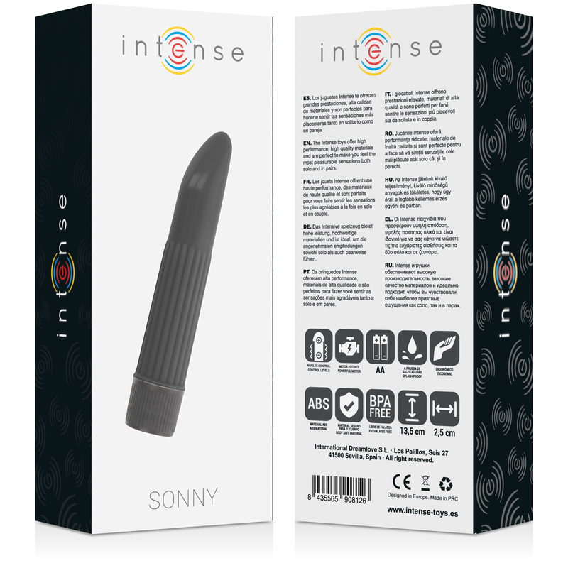 INTENSO - SONNY VIBRADOR NEGRO