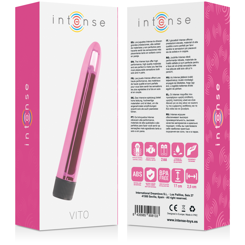 INTENSE - VITO PINK VIBRATOR