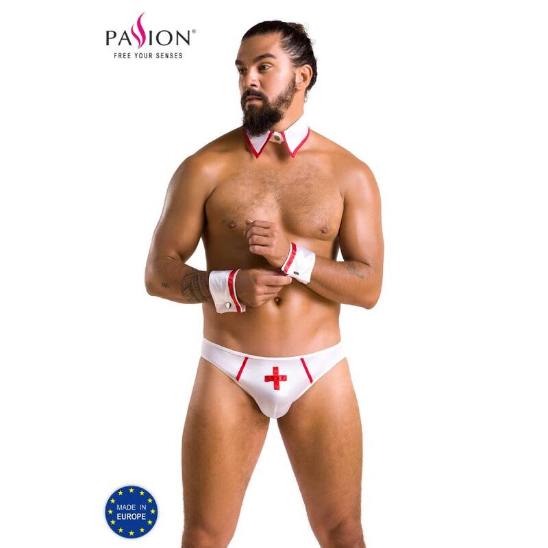 PASSION - 037 GREGORY BRIEFS WHITE S/M