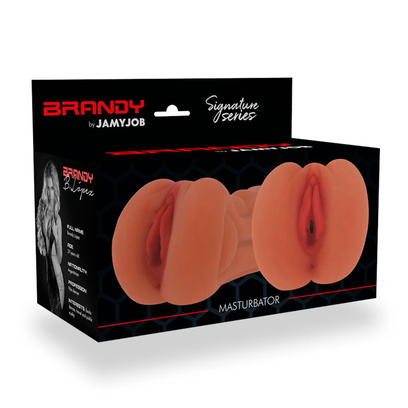 JAMYJOB SIGNATURE - MASTURBADOR VAGINA BRANDY