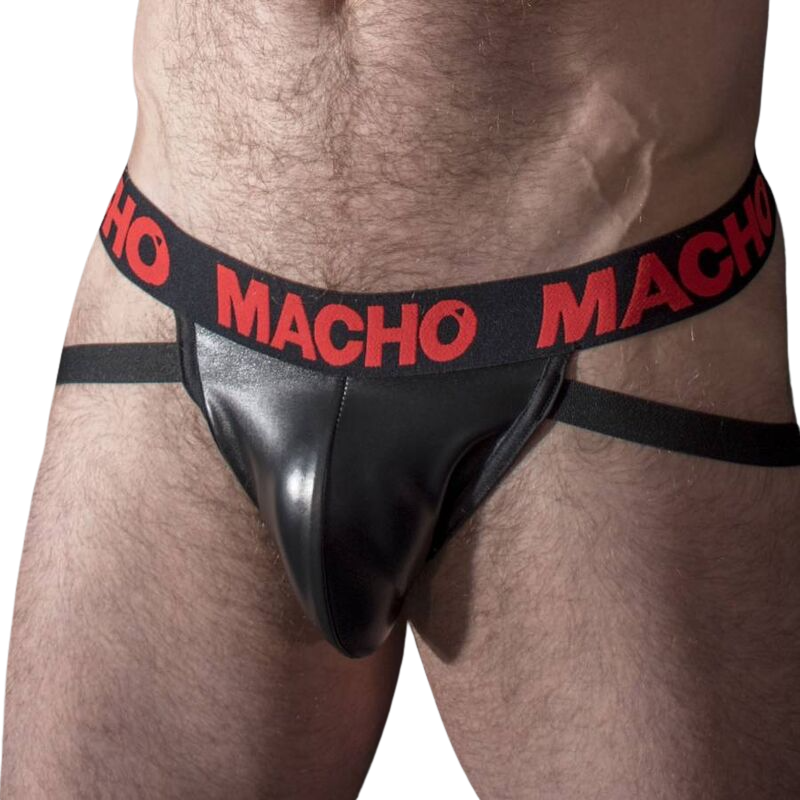 MACHO - MX25RC JOCK ROJO PIEL S