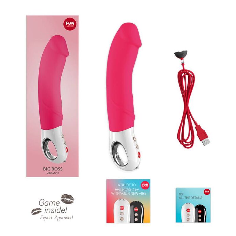 FUN FACTORY - VIBRATEUR BIG BOSS G5 ROSE