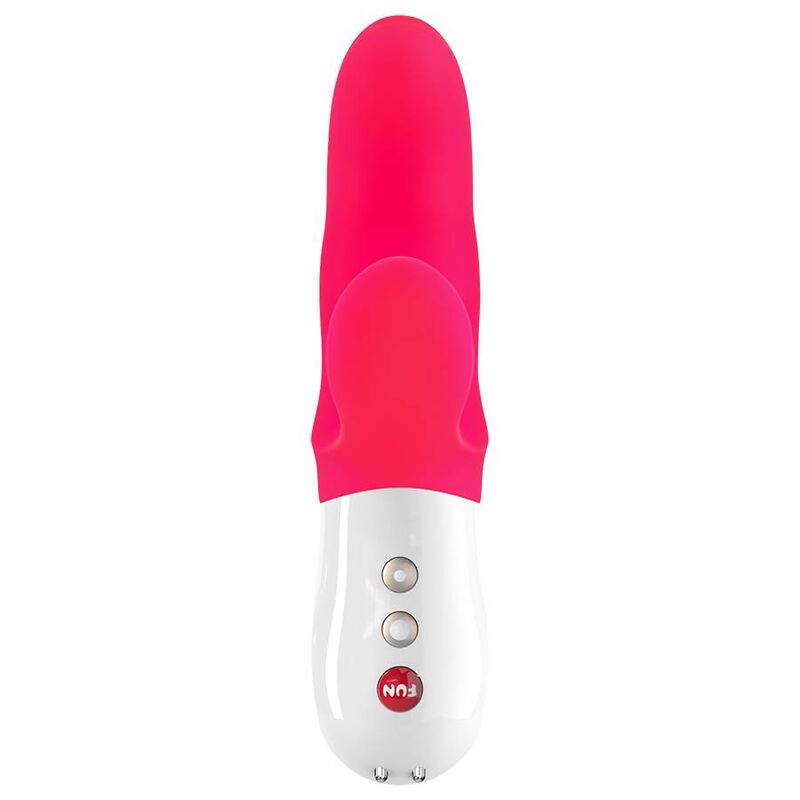 FUN FACTORY - MISS BI DUAL VIBRATEUR ROSE BLANC