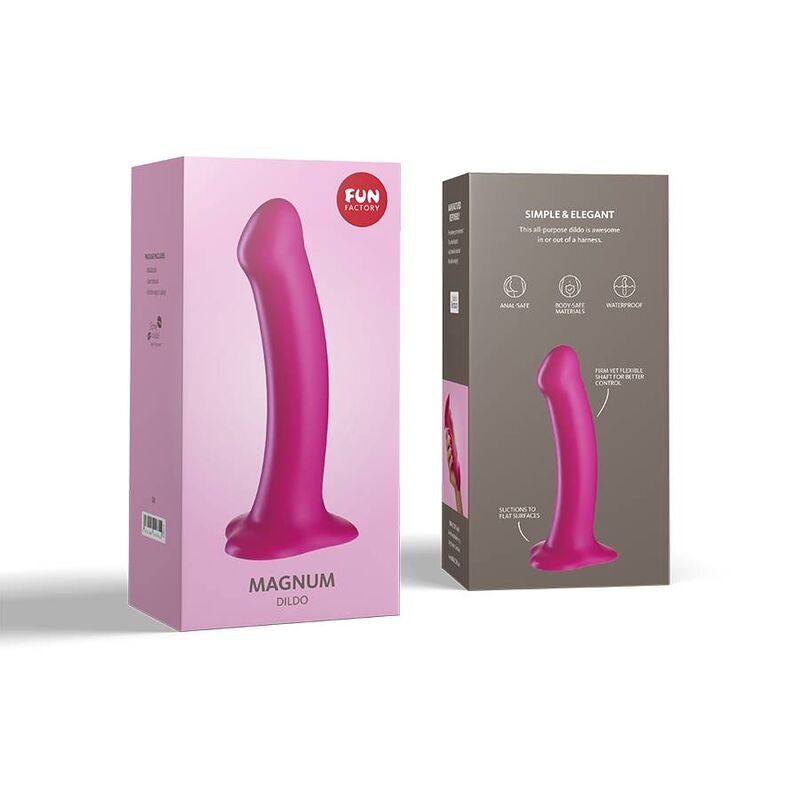 FUN FACTORY - MAGNUM BLACKBERRY DILDO