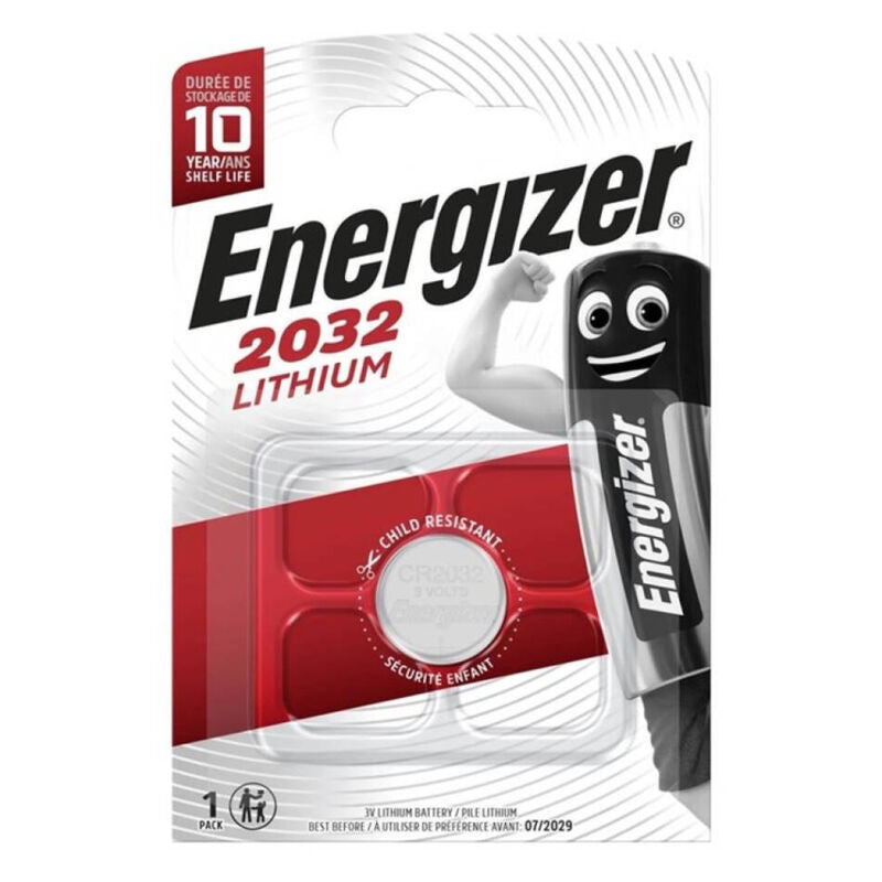 ENERGIZER - LITHIUM BUTTON BATTERY CR2032 3V 1 UNIT?