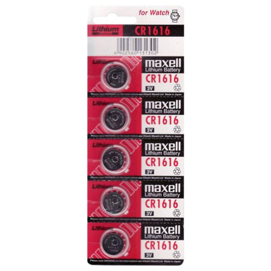 MAXELL - LITIO CR1616 3V 5UDS BATTERY