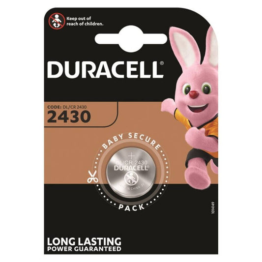 DURACELL - LITIO CR2430 3V BUTTON BATTERY 1 UNIT?