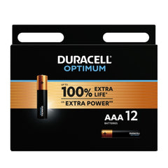 DURACELL - OPTIMUM 200 AAA LR03 ALKALINE BATTERY 12 UNIT?