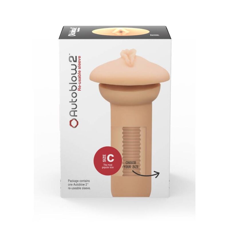 AUTOBLOW - 2+ VAGINA SLEEVE SIZE C