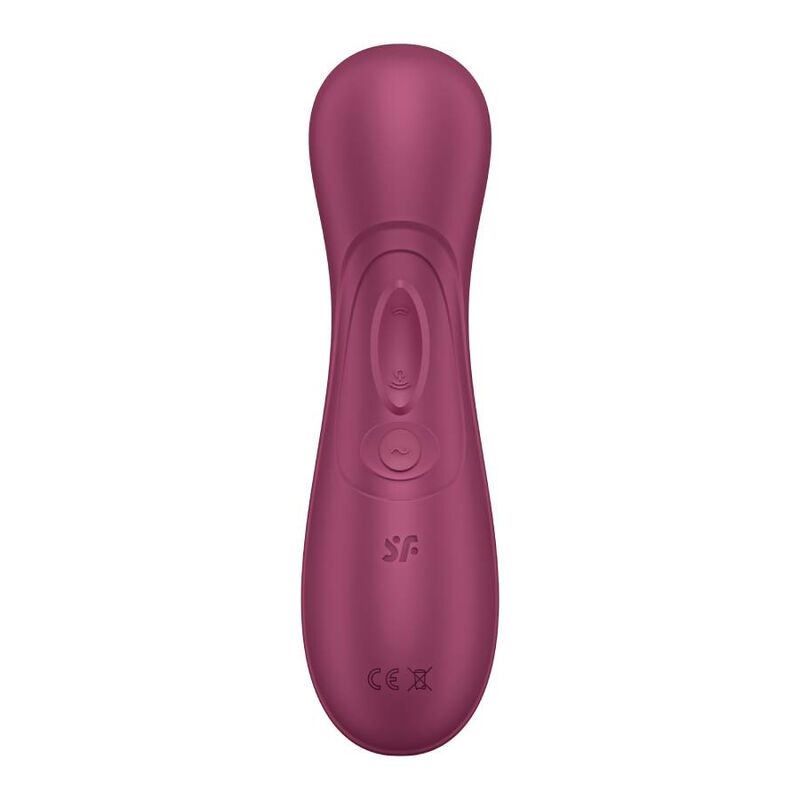 SATISFYER - PRO 2 GENERACIÓN 3 VINO ROJO BLUETOOTH Y APLICACIÓN