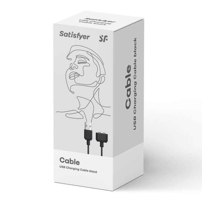 SATISFYER - BLACK CHARGING CORD