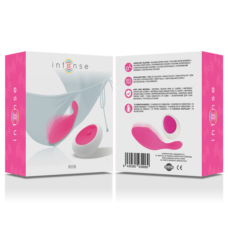 INTENSO - ROB PANTIE CONTROL REMOTO ROSA