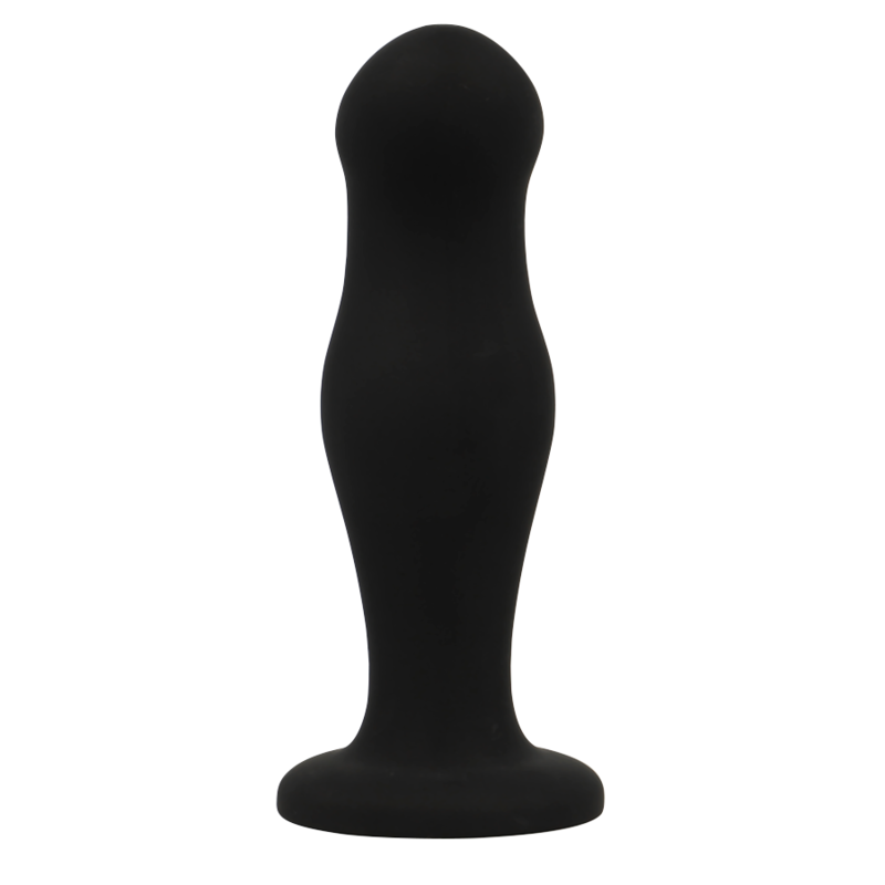 BLACK&SILVER - SEAN PLUG ANAL PREMIUM SILICONE NOIR