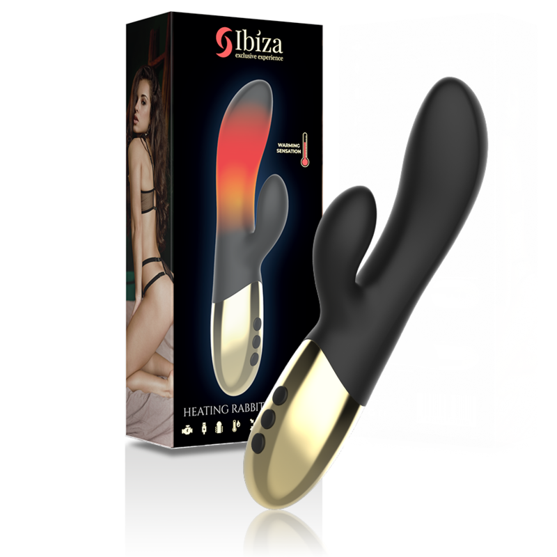 IBIZA - VIBRADOR CONEJO CALEFACTADO