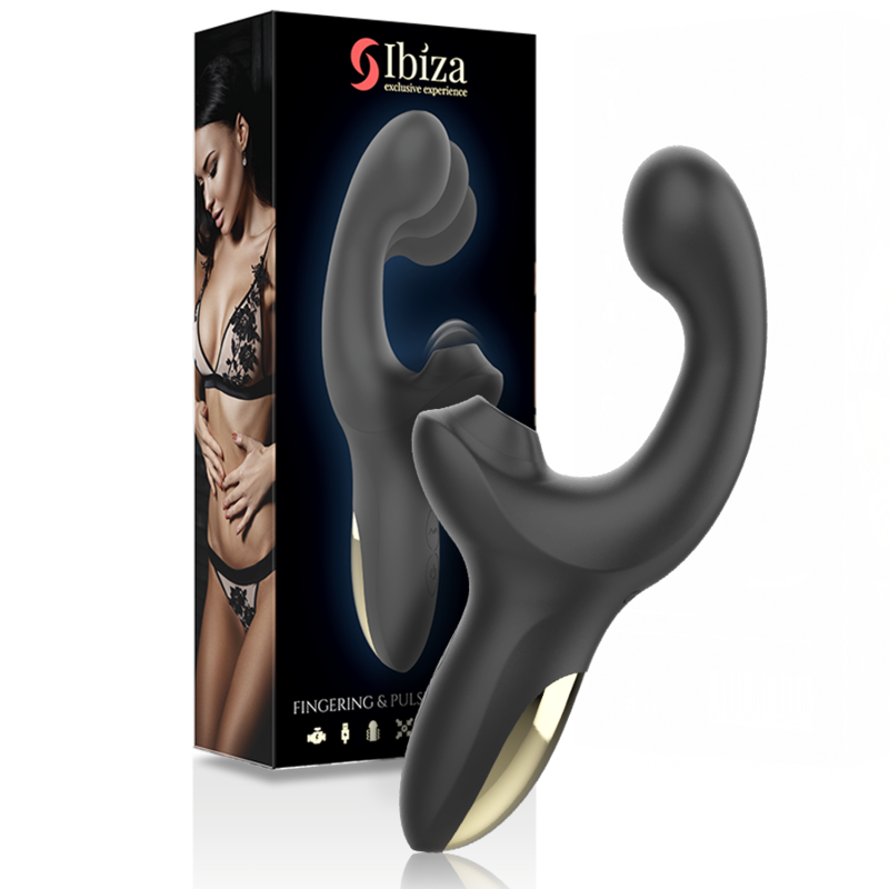 IBIZA - VIBRATEUR  DOIGTÉS ET  PULSATIONS