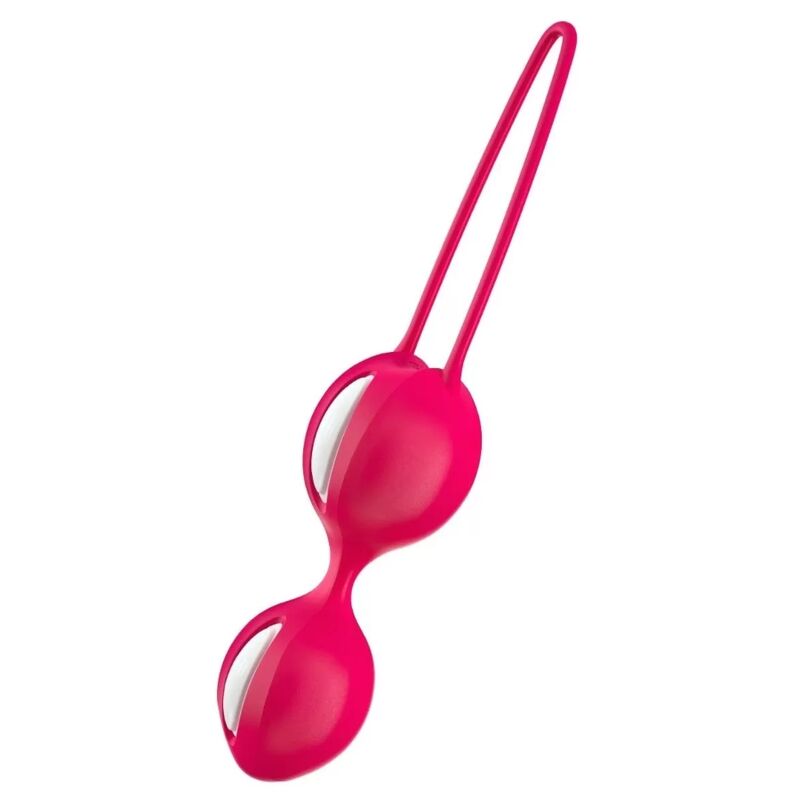 FUN FACTORY - SMARTBALLS DUO BLANCO/ROJO INDIA