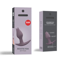 FUN FACTORY - BOTÍN FEMENINO PLUG ANAL DARK TAUP