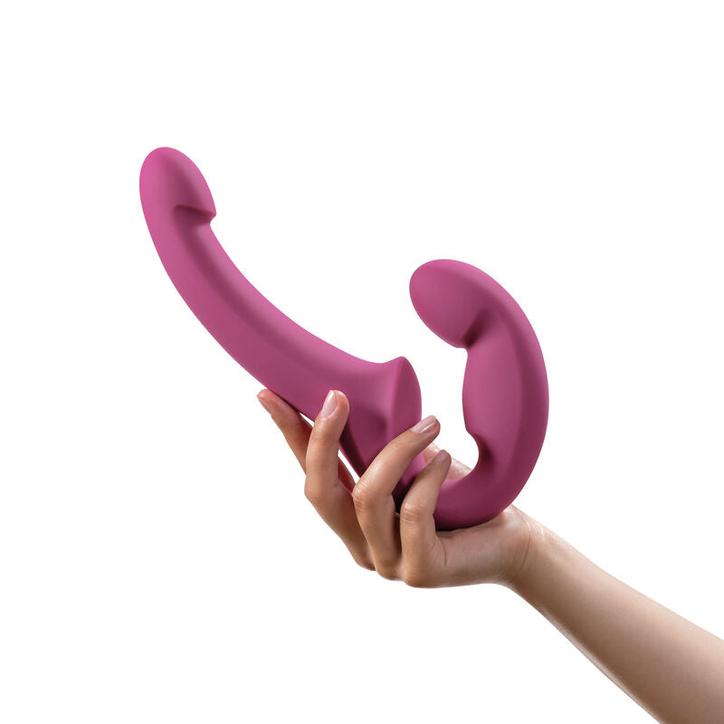 FUN FACTORY - SHARE LITE DOUBLE DILDO BLACKBERRY